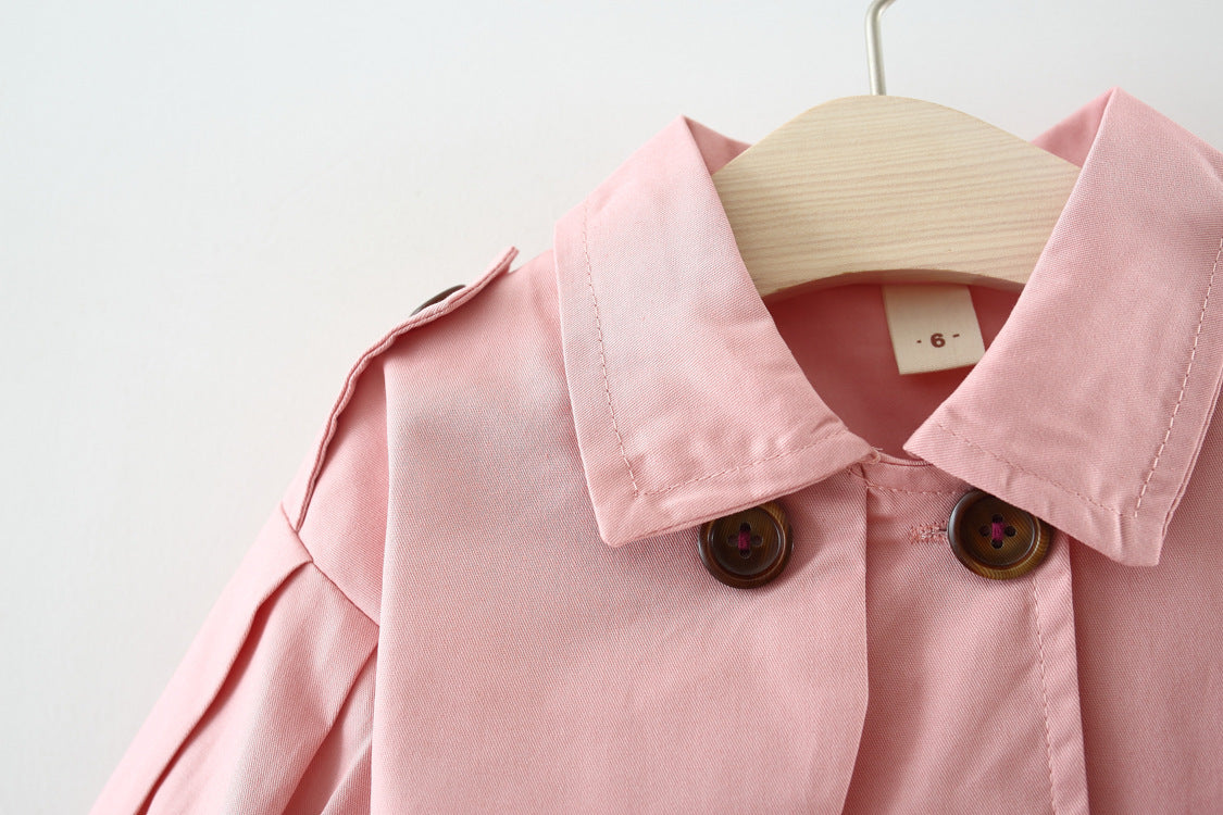 Tiny Dancer Balloon Sleeve Trench