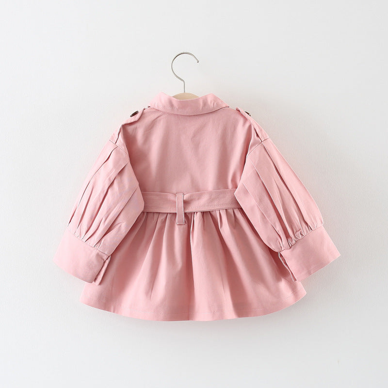 Tiny Dancer Balloon Sleeve Trench