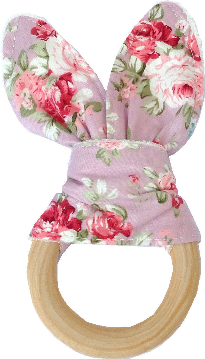Organic Wood & Fabric Teether