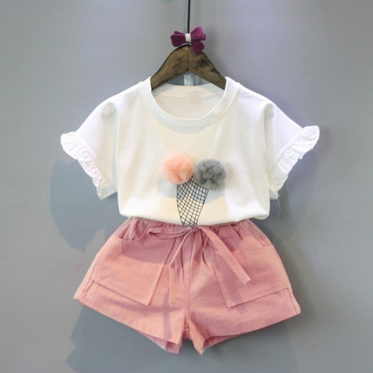 Ice Cream Dreams T-Shirt & Shorts Set