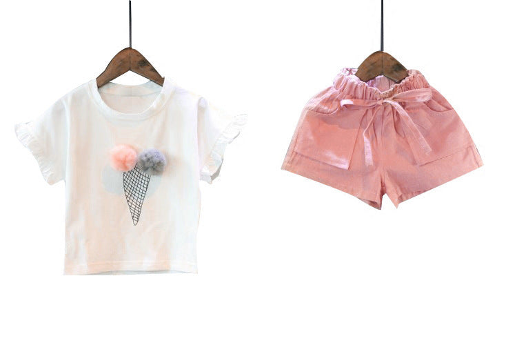 Ice Cream Dreams T-Shirt & Shorts Set