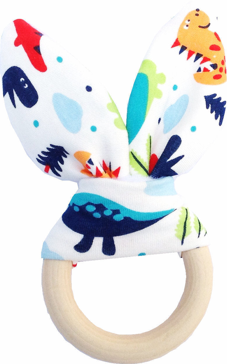 Organic Wood & Fabric Teether