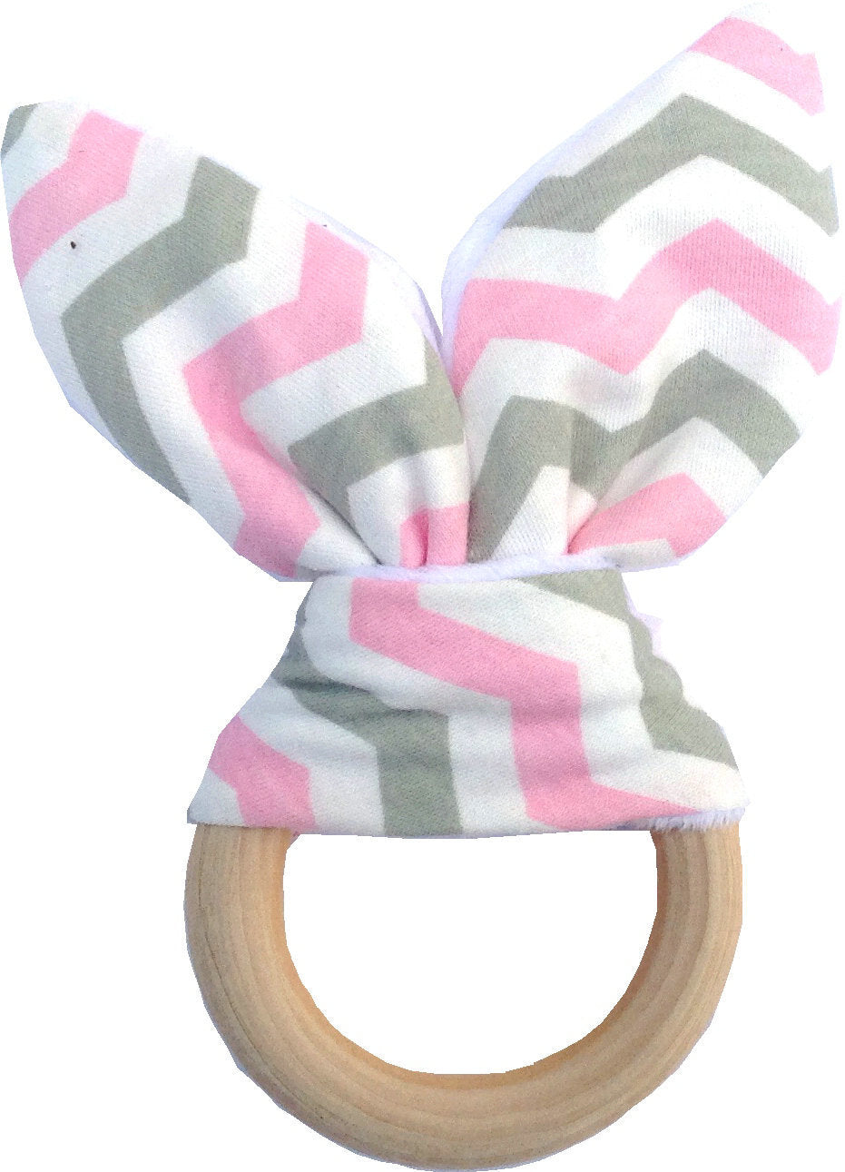 Organic Wood & Fabric Teether