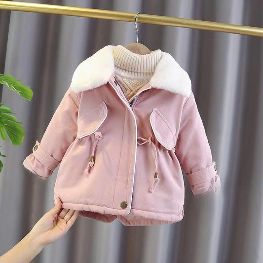 Winters Day Cozy Collared Coat