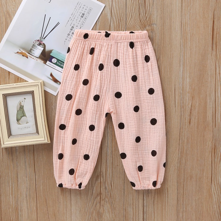 Yes Comfort! Cotton Polka Trousers