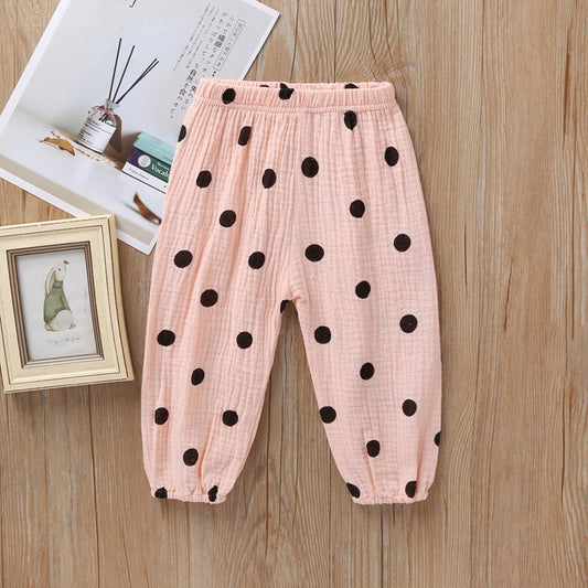 Yes Comfort! Cotton Polka Trousers