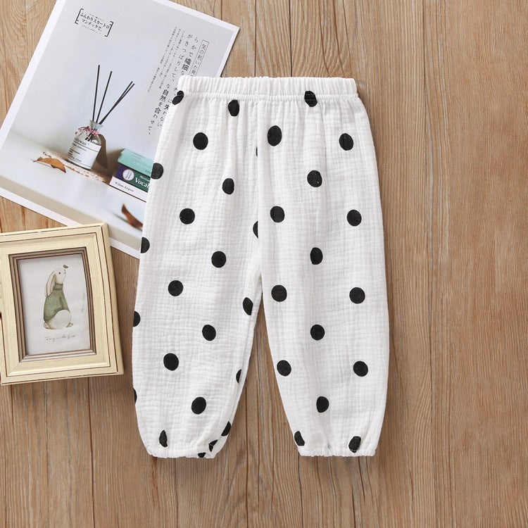 Yes Comfort! Cotton Polka Trousers